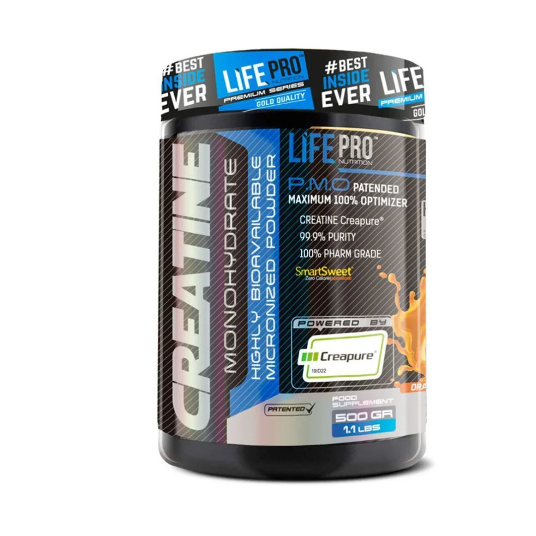 Life Pro Creatina Creapure Sabor Naranja 500G