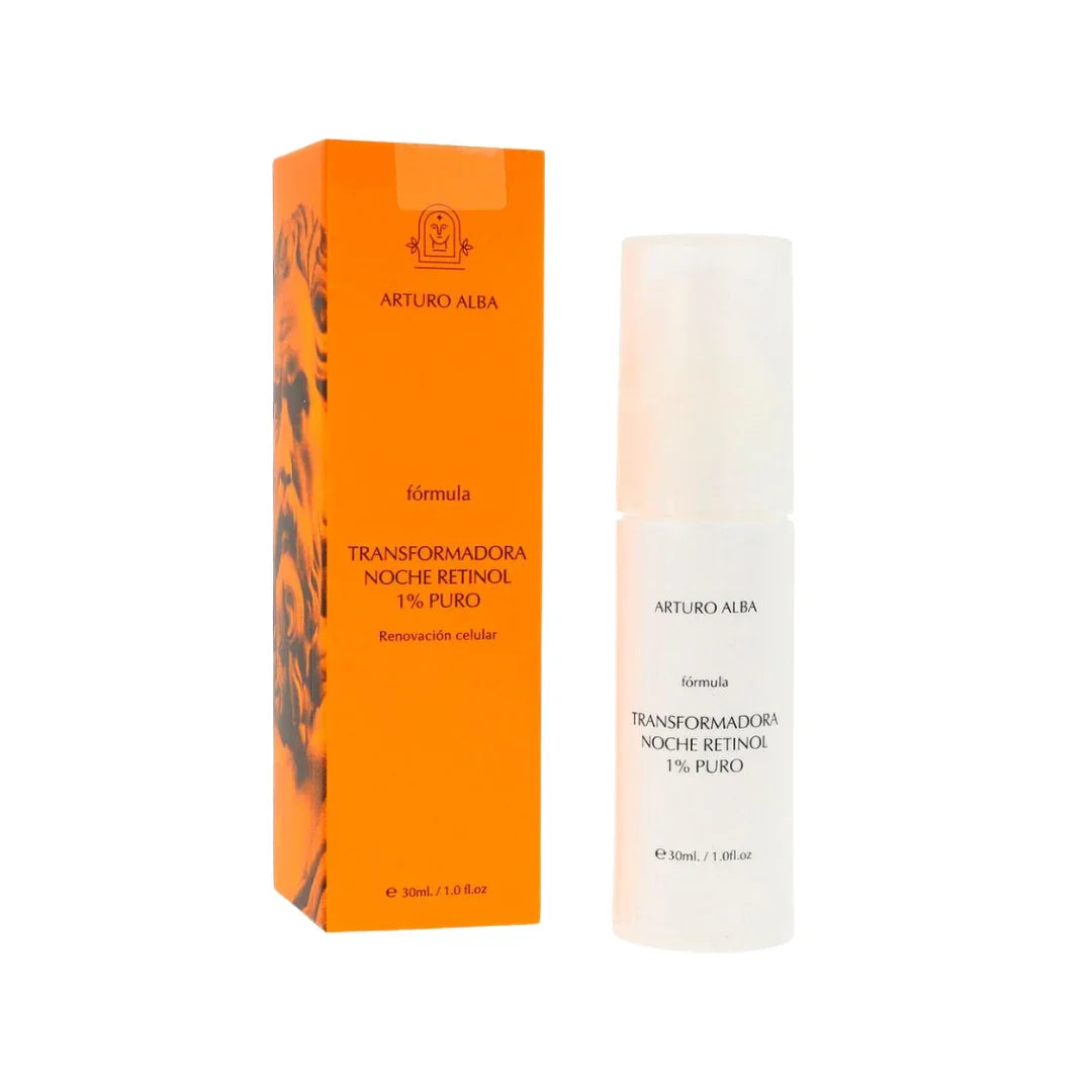 Arturo Alba Transformadora Retinol Puro 30ml Crema con Noche 1%