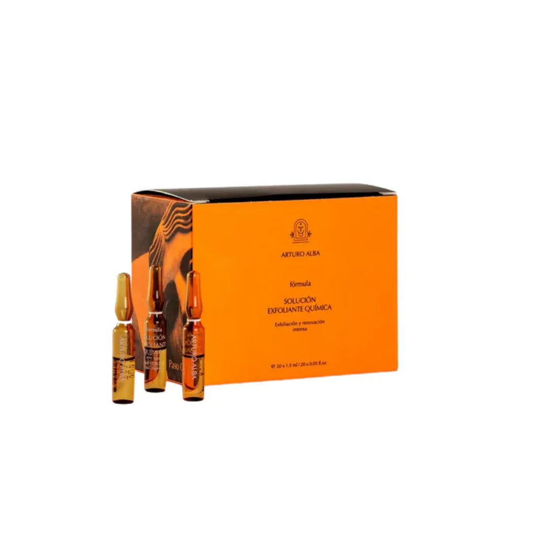 Arturo Alba Solucion Exfoliante Quimica 20X1,5ml Ampollas Exfoliantes