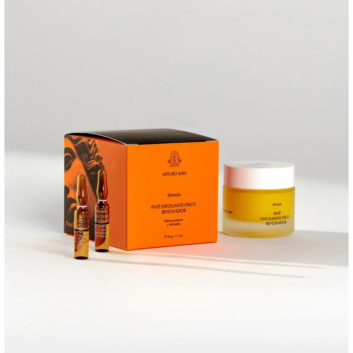 Arturo Alba Pate Exfoliante Fisico Renovador 50g Mascarilla Facial