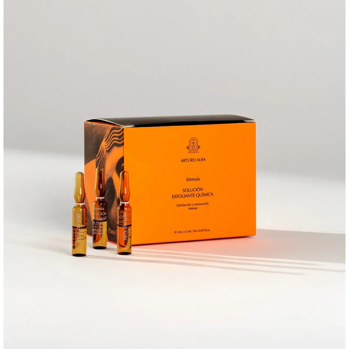 Arturo Alba Solucion Exfoliante Quimica 20X1,5ml Ampollas Exfoliantes