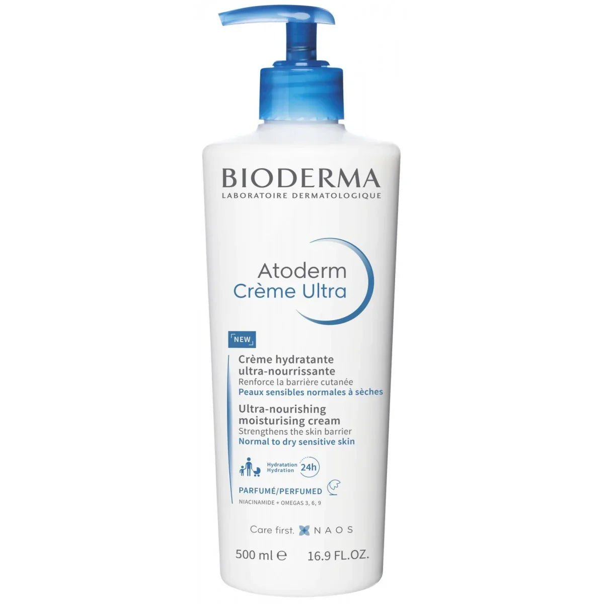 Bioderma Atoderm 500ml Crema Hidratante Cuidado Diario