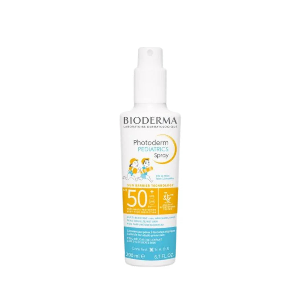 Bioderma Photoderm Pediatrics Spray 200ml SPF 50+ Hidratante para Rostro y Cuerpo