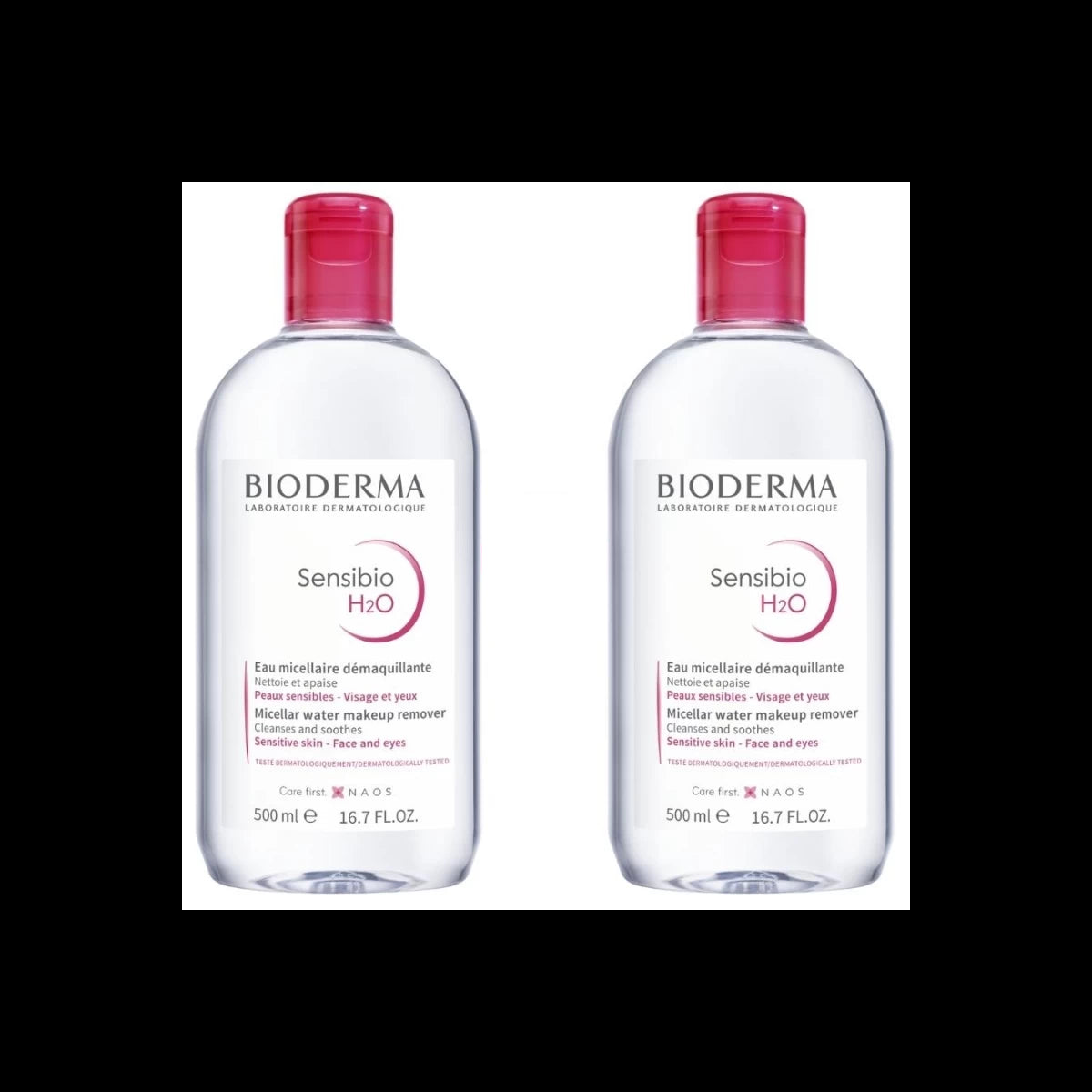 Bioderma Agua Micelar Sensibio Pack 500+500