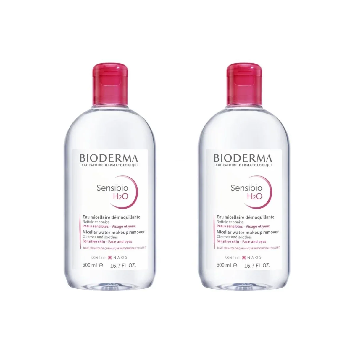 Bioderma Micelar Sensibio 500ml Agua H2O Pack