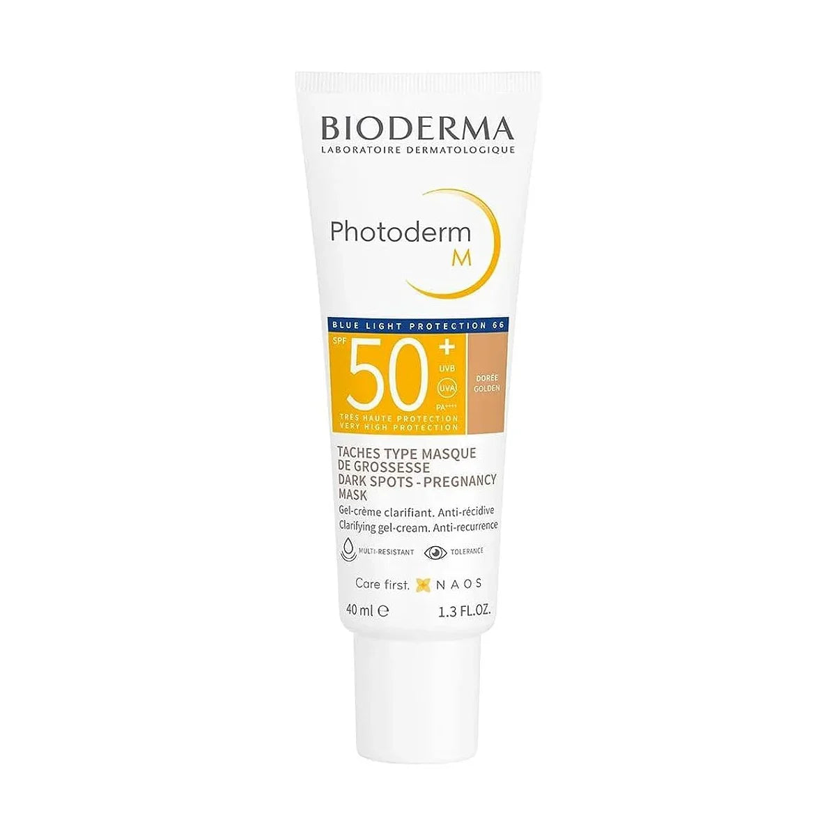 Bioderma Photoderm SPF50+ 40ml Color Dorado Protección Solar