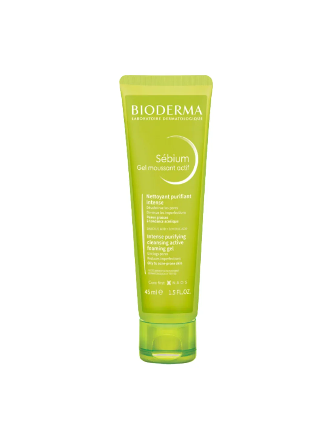 Bioderma Sebium Moussant Actif 45ml Gel Limpiador Facial