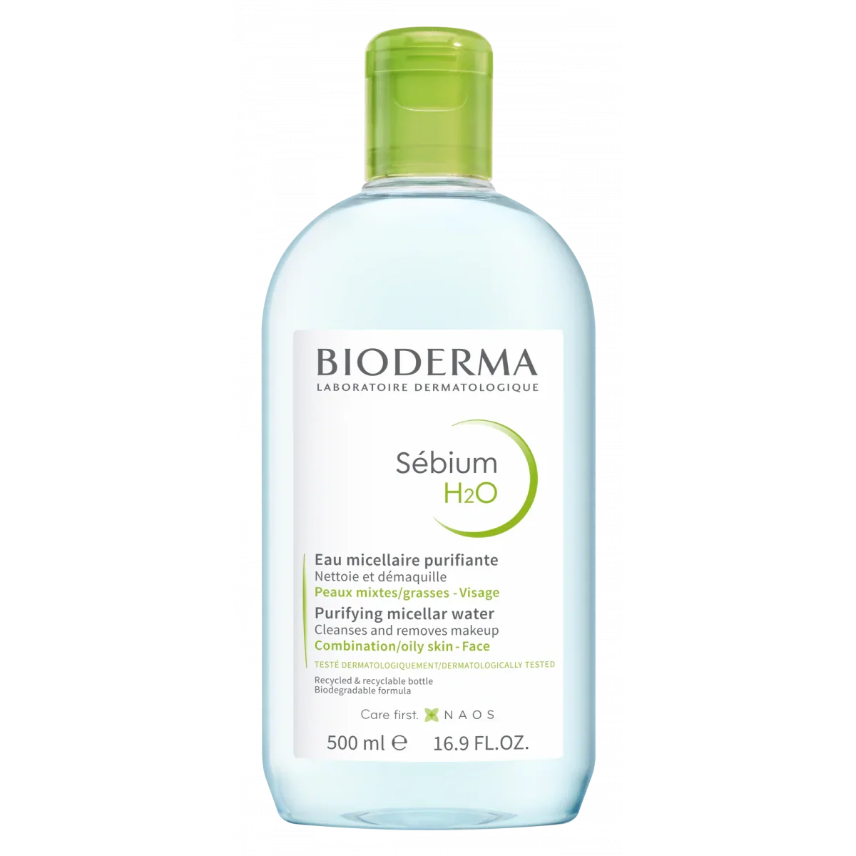 Bioderma Sebium H2O 500ml Agua Micelar