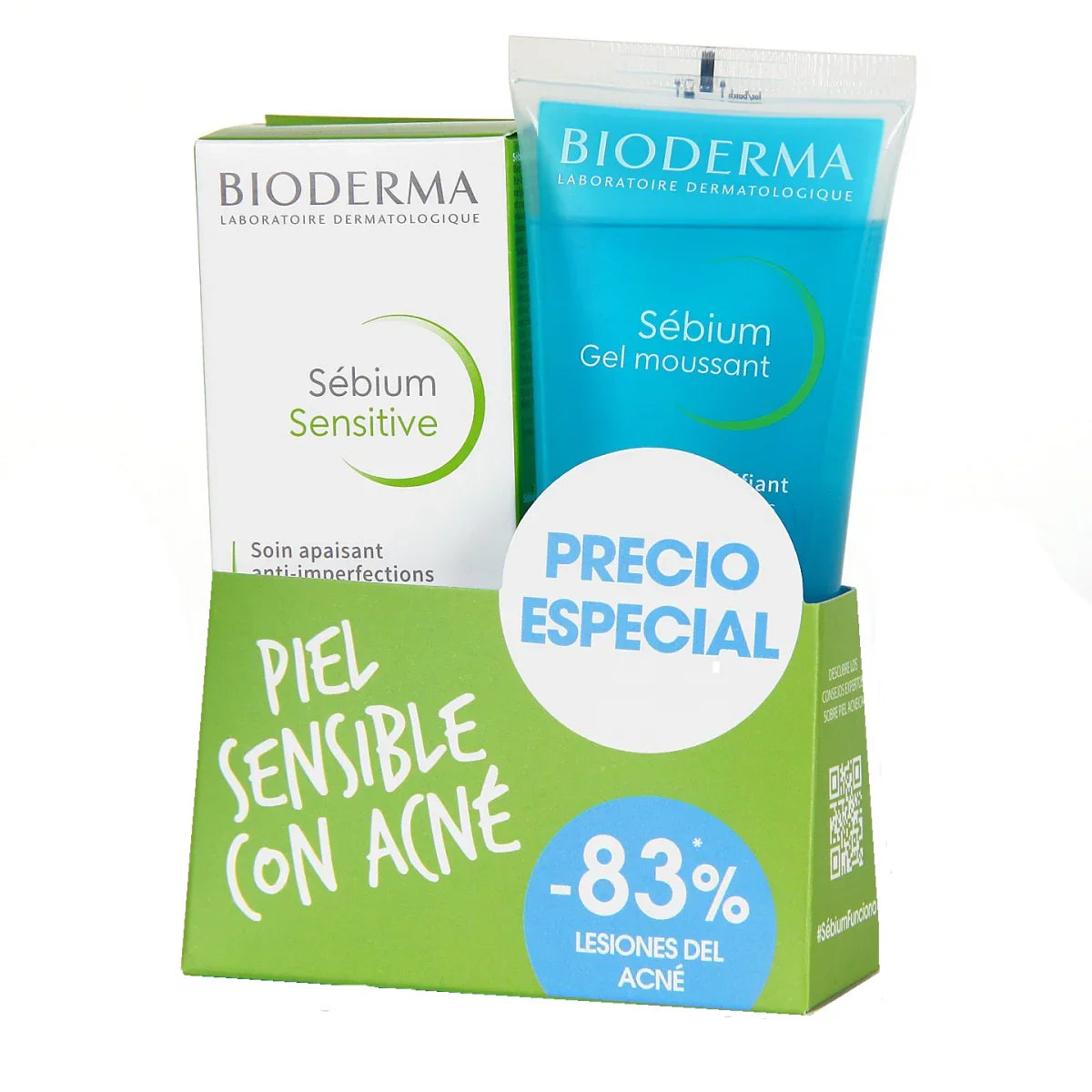 Bioderma Sebium Sensitive+ Moussant Pack Gel