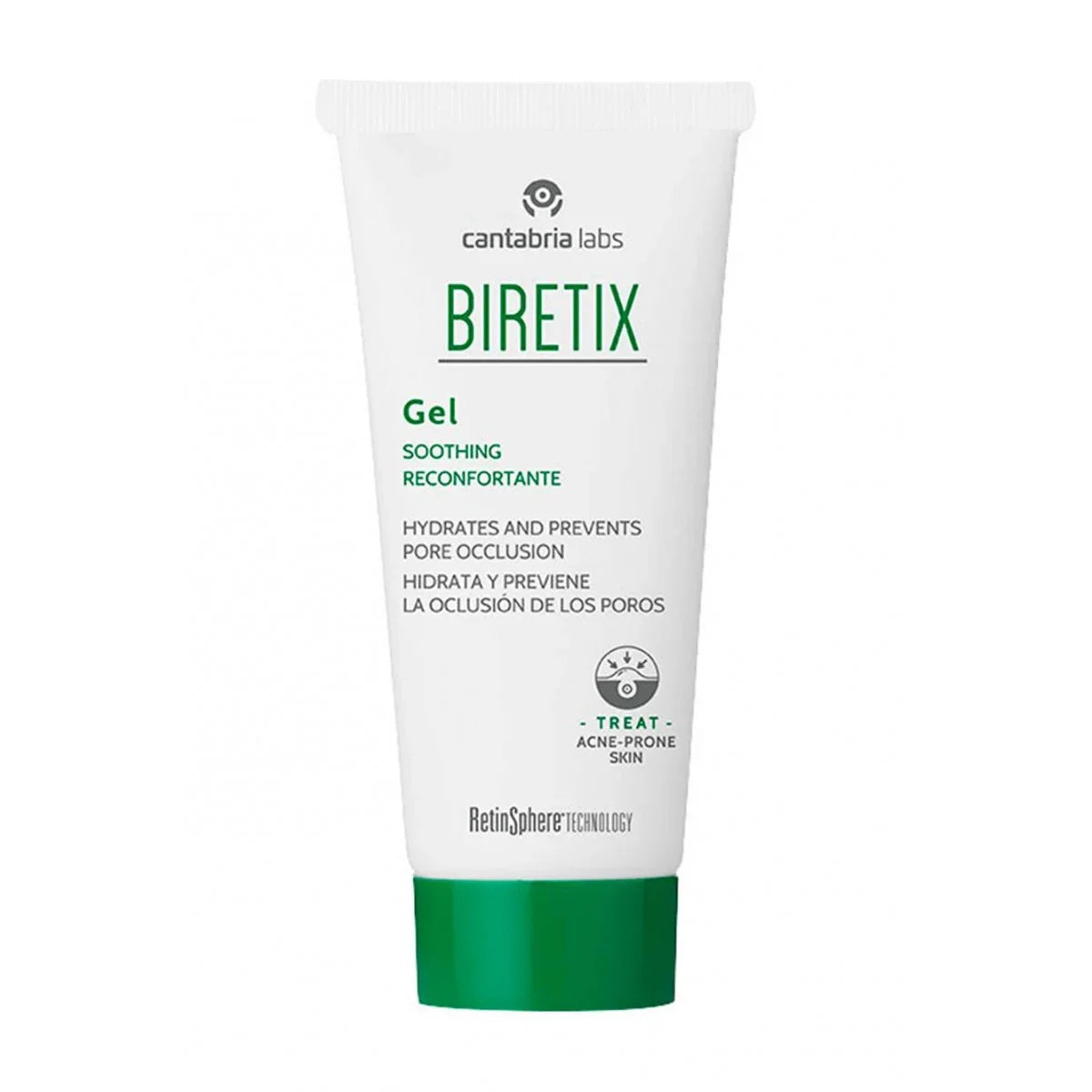 Biretix Gel Reconfortante 50 ml Limpiador Cantabria Labs