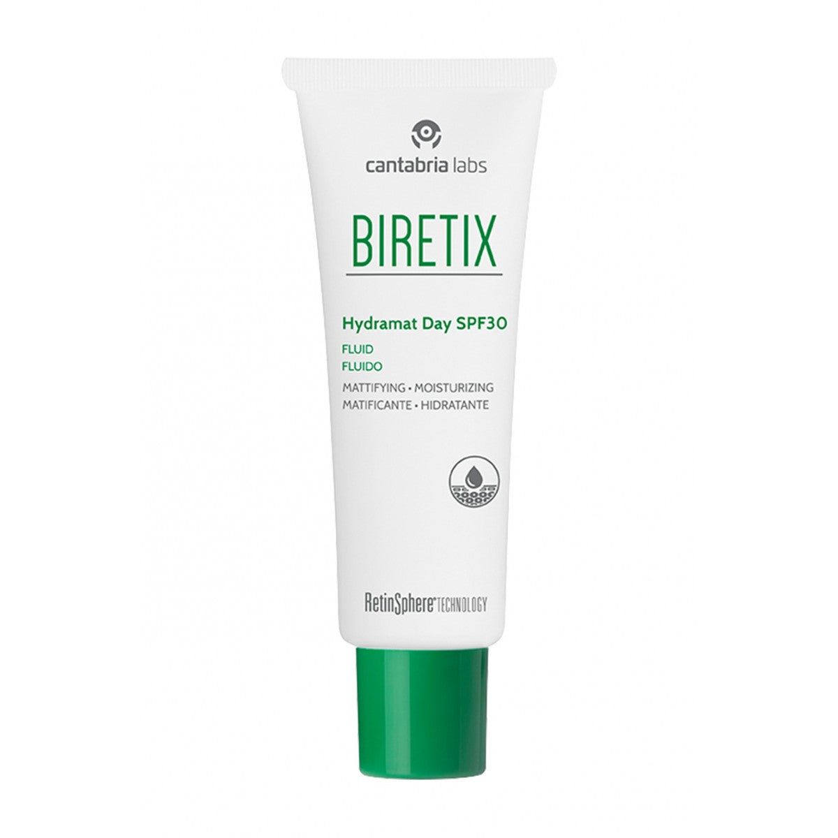 BIRETIX HYDRAMAT DAY SPF 30 FLUIDO MATIFICANTE HIDRATANTE 1 ENVASE 50 ML