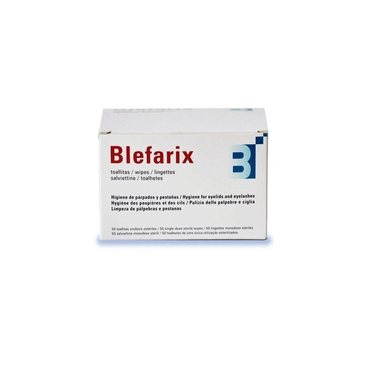 Viñas Blefarix 50 Toallitas Estériles Húmedas
