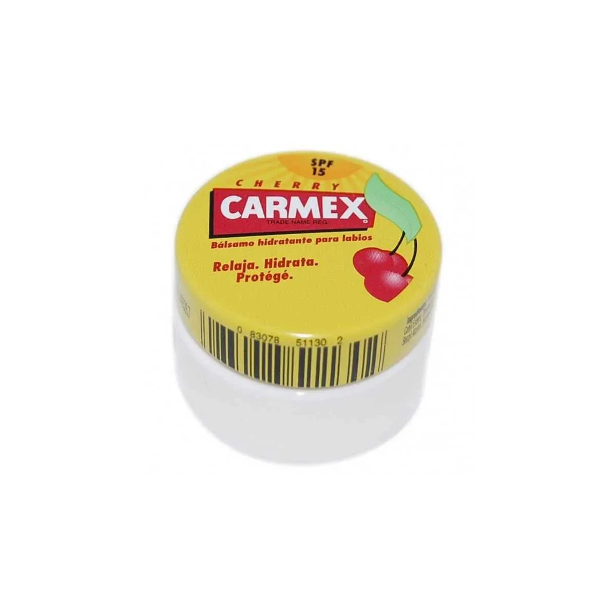 Carmex Cherry Labial Tarro Balsamo Hidratante 1 Cereza