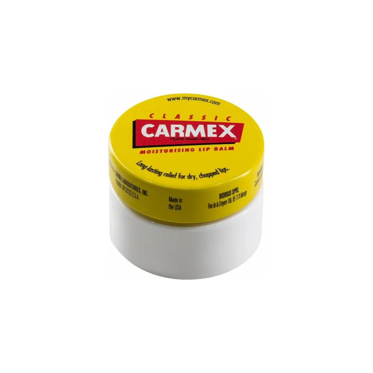 Carmex Classic Labial Tarrito Balsamo Hidratante 1 Tarro