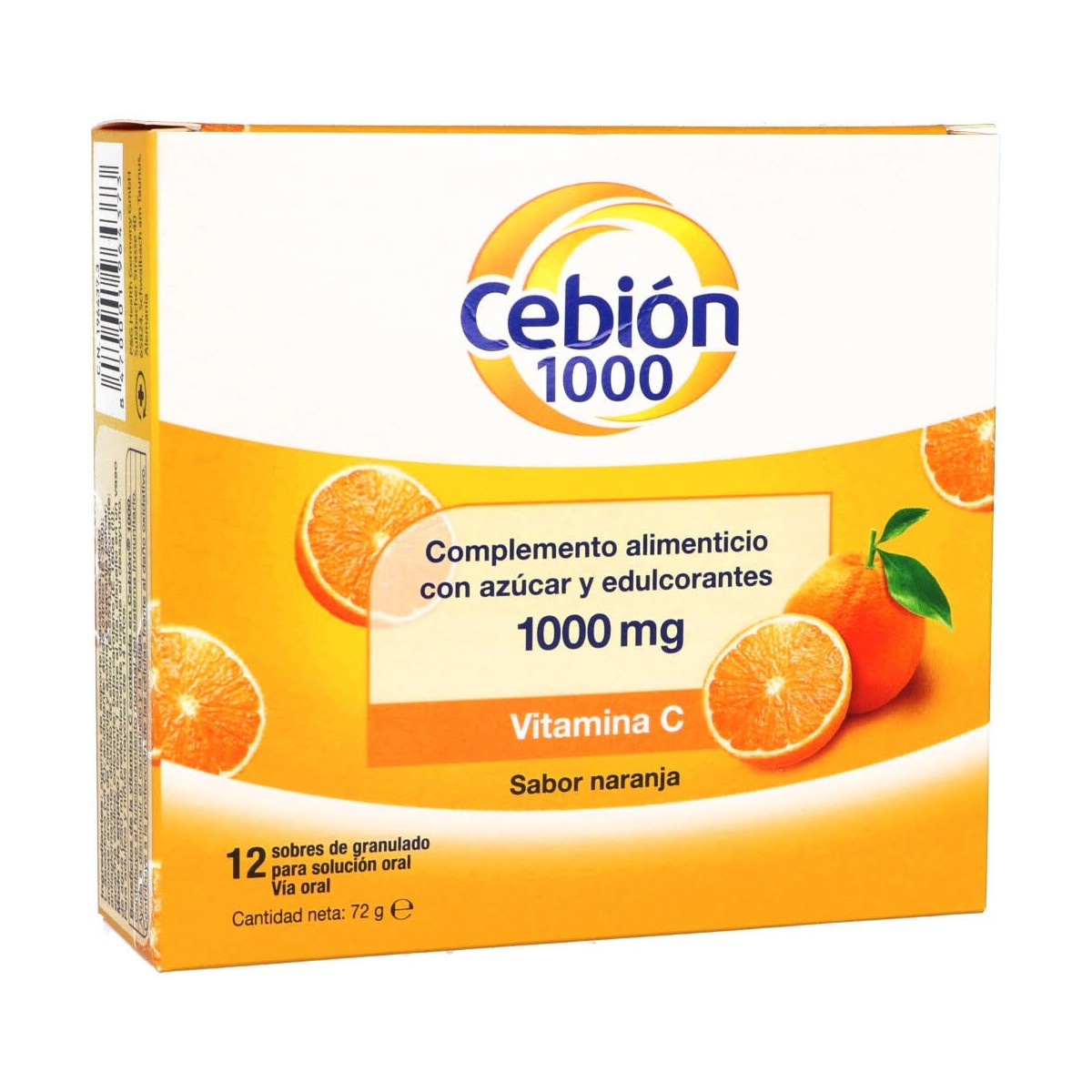 CEBION 1000 GRANULADO SOLUCION ORAL 12 SOBRES