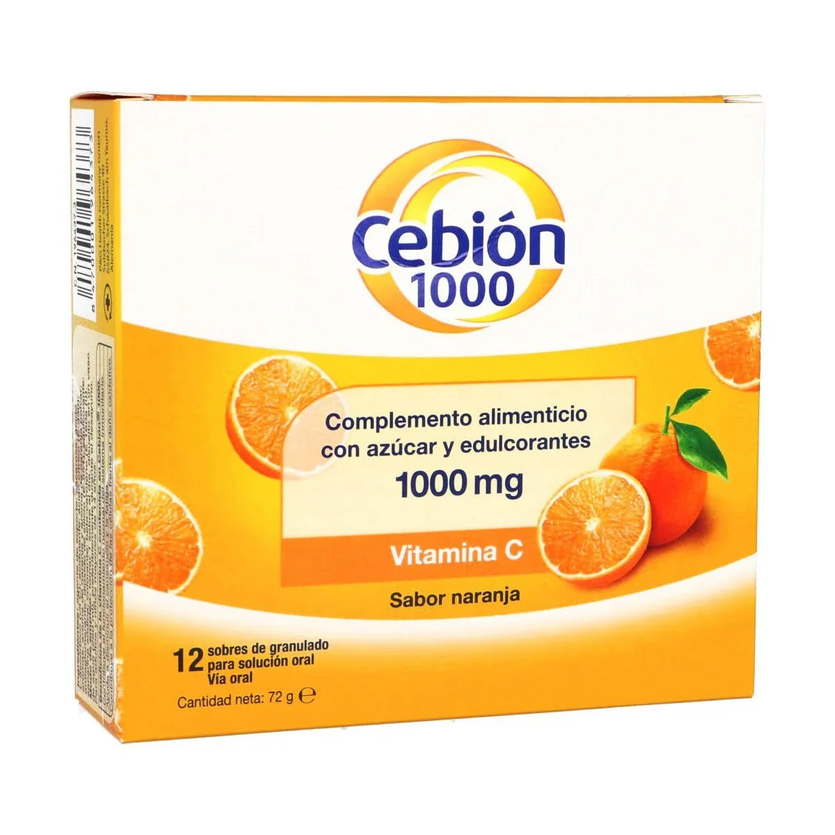 CEBION 1000 GRANULADO SOLUCION ORAL 12 SOBRES