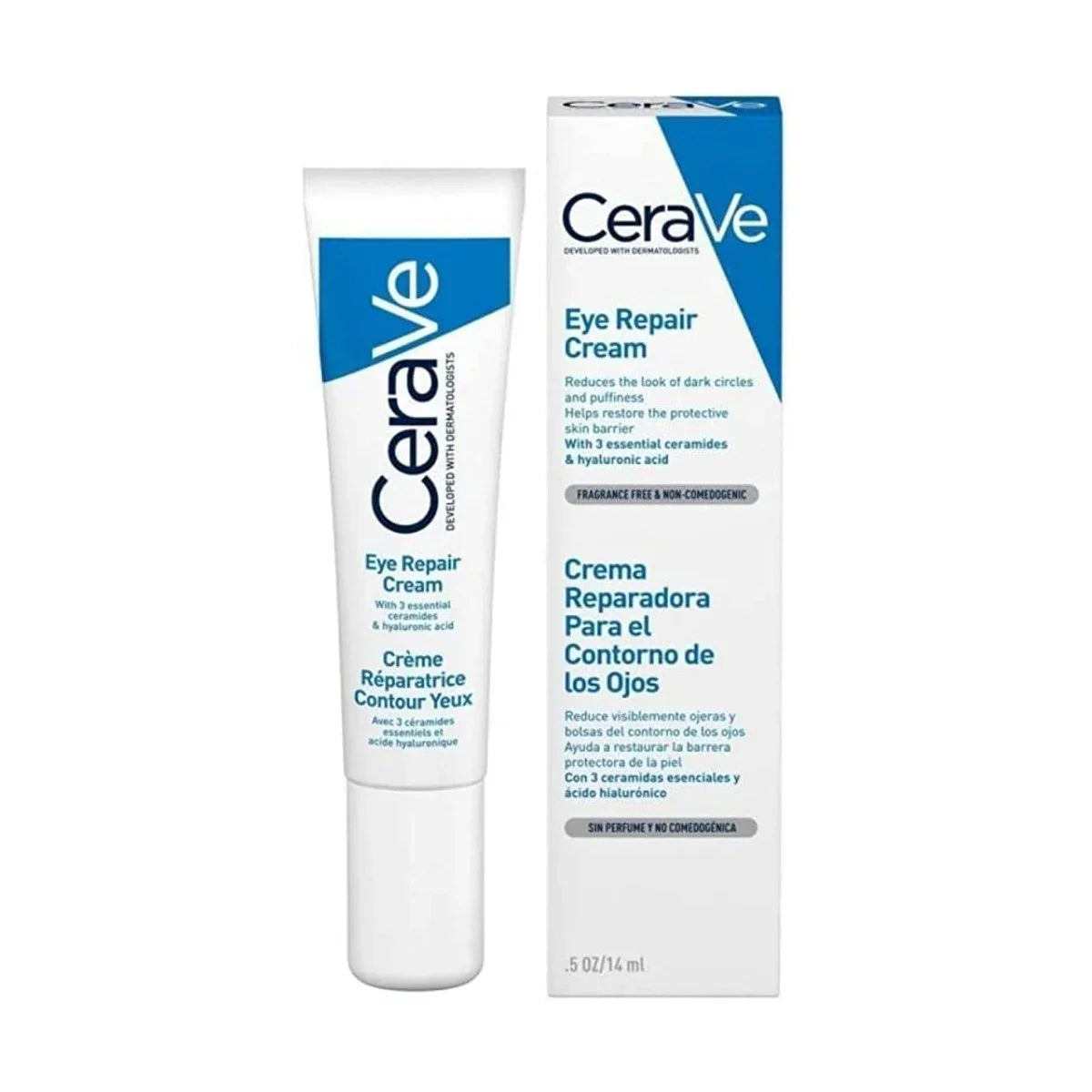 CERAVE CREMA REPARADORA CONTORNO DE OJOS 1 ENVASE 14 ML