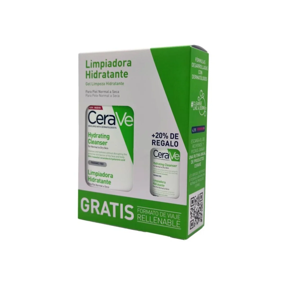 CERABE ESTUCHE GWP HIDRATING CLEANSER