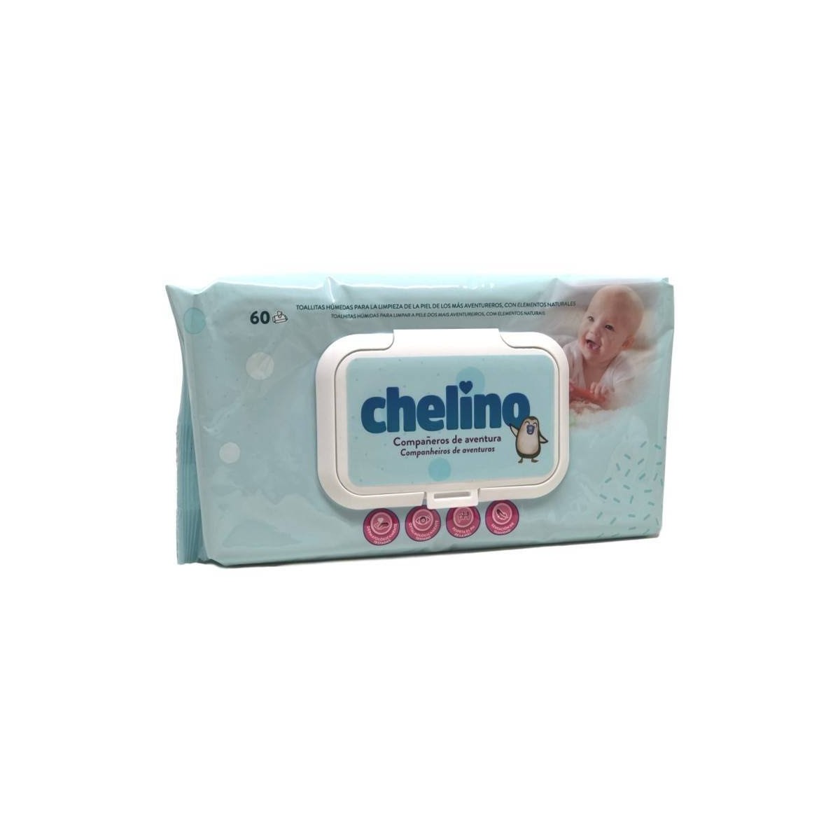 CHELINO TOALLITAS INFANTILES 60 TOALLITAS