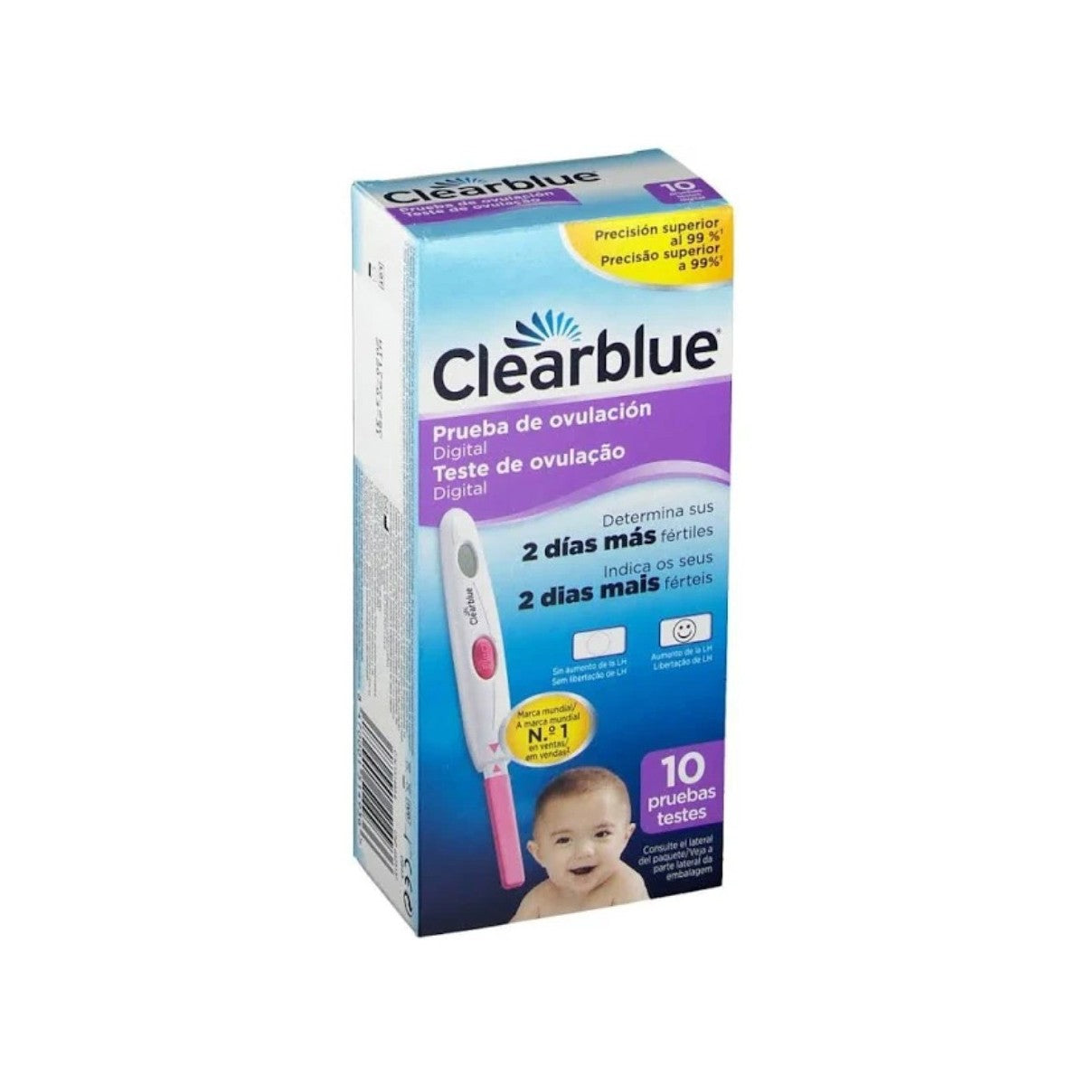 CLEARBLUE PRUEBA DE OVULACIÓN DIGITAL