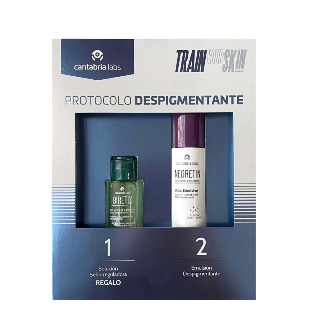 Pack Neoretin Discrom Control Ultra Emulsion Despigmentante + Biretix Oil Control Regalo