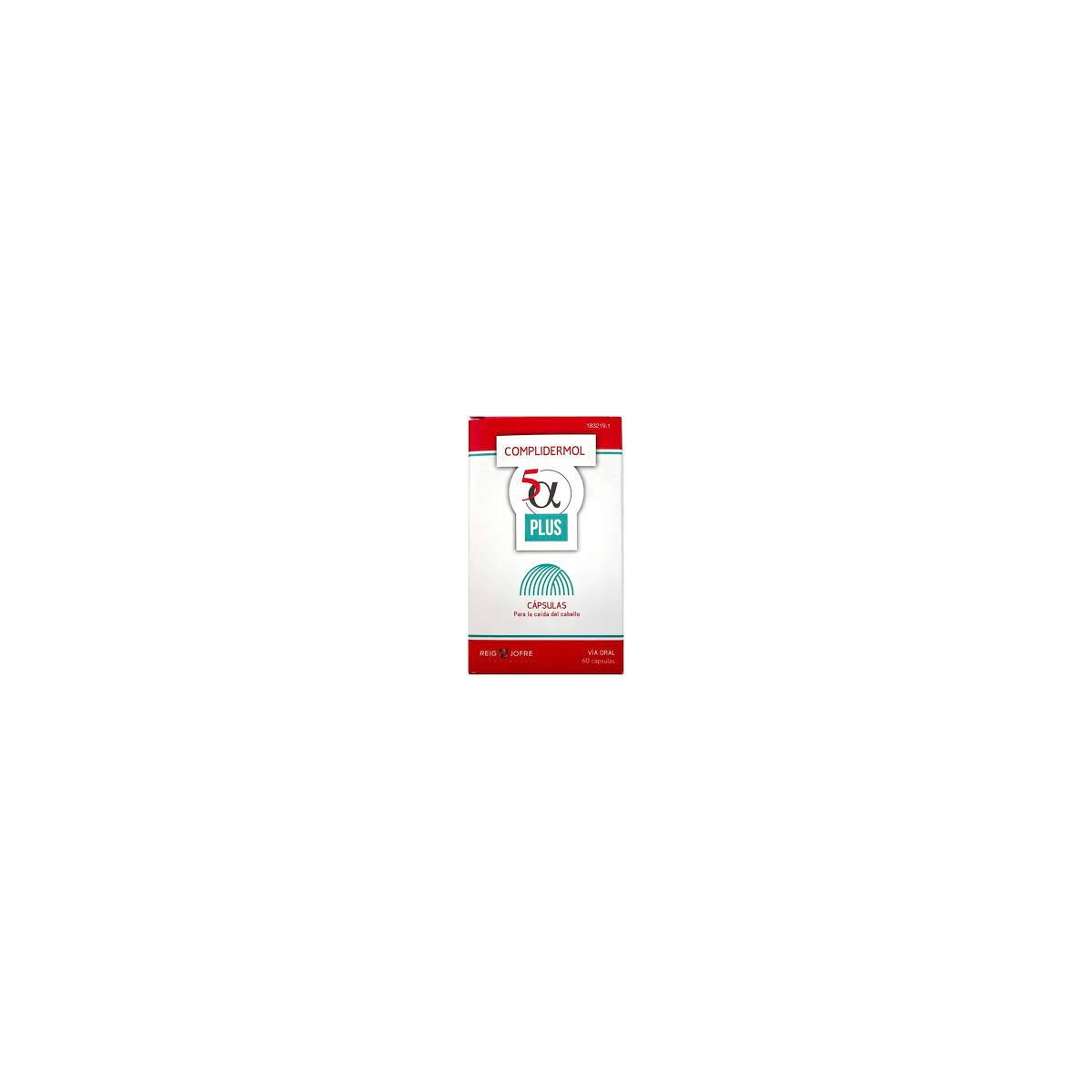 COMPLIDERMOL 5ALFA PLUS 60 CAPSULAS