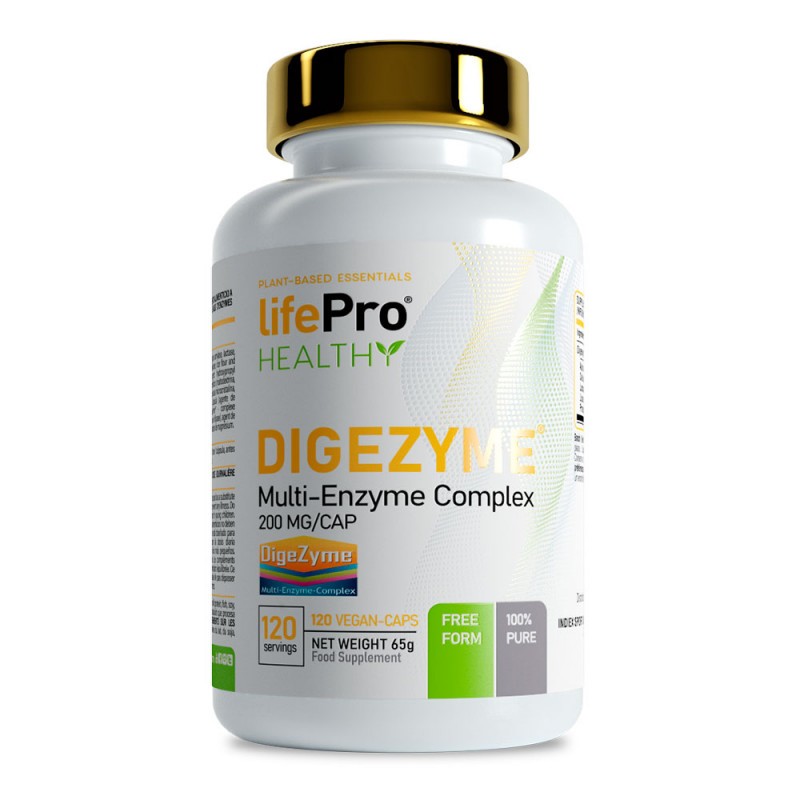 LIFE PRO DIGEZYME 200MG 120 CAPS