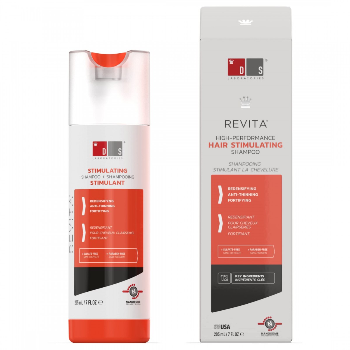 DS REVITA HIGH PERFORMANCE CHAMPU ESTIMULANTE 1 FRASCO 205 ML