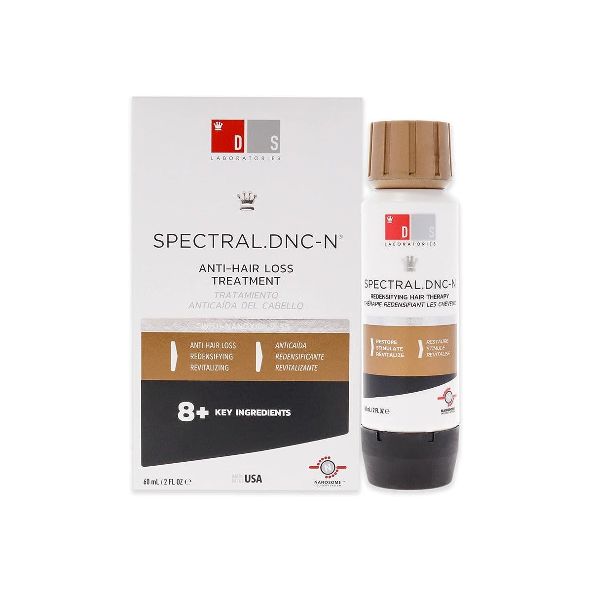 DS SPECTRAL DNC-N TRATAMIENTO ANTICAIDA DEL CABELLO 1 FRASCO 60 ML