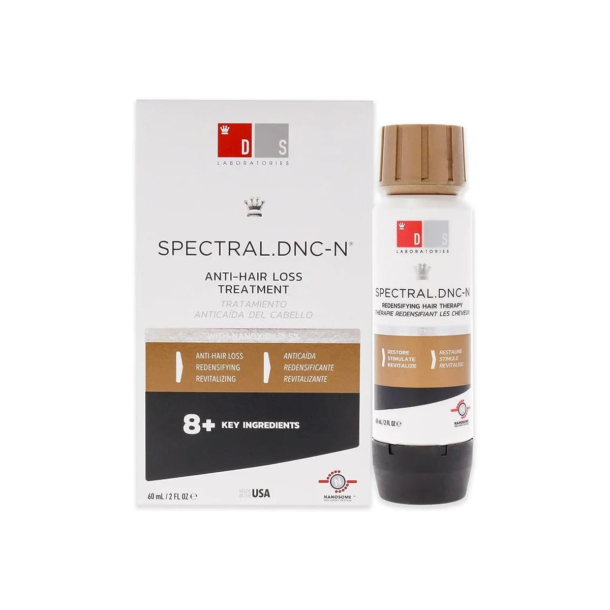 DS SPECTRAL DNC-N TRATAMIENTO ANTICAIDA DEL CABELLO 1 FRASCO 60 ML