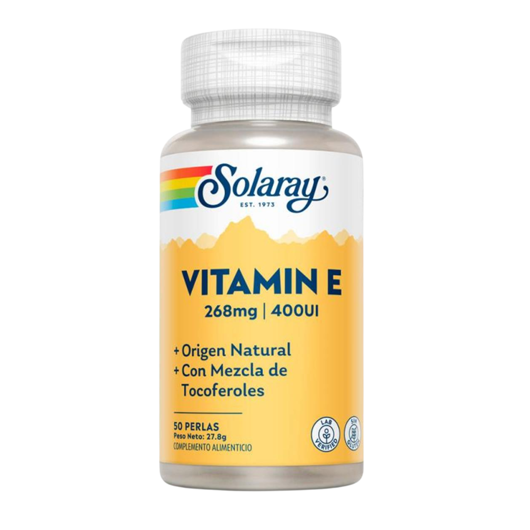 Solaray Vitamina E 50 Perlas