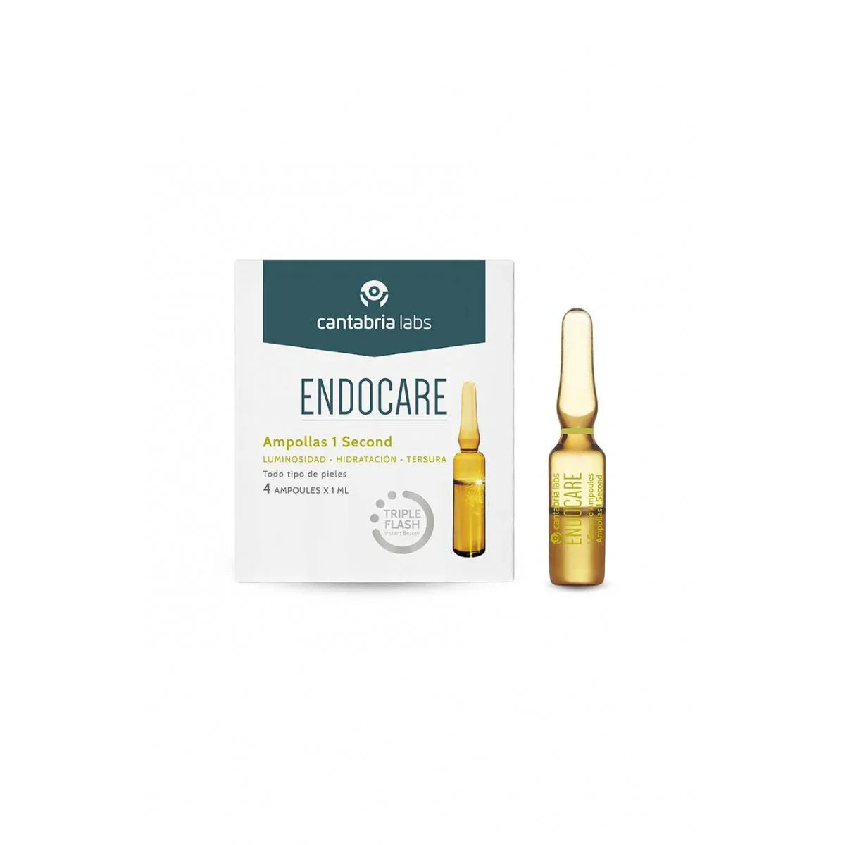 Endocare Essential Ampollas 1 Second Triple Flash 4x1 ml