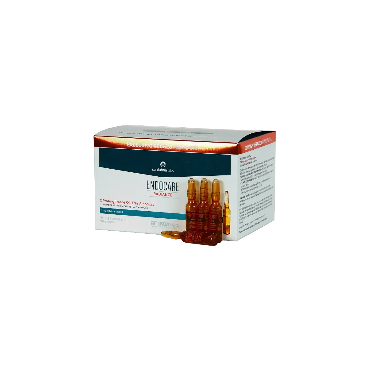 Endocare Radiance C Protegolicanos Oil Free 30 AMP 2ML