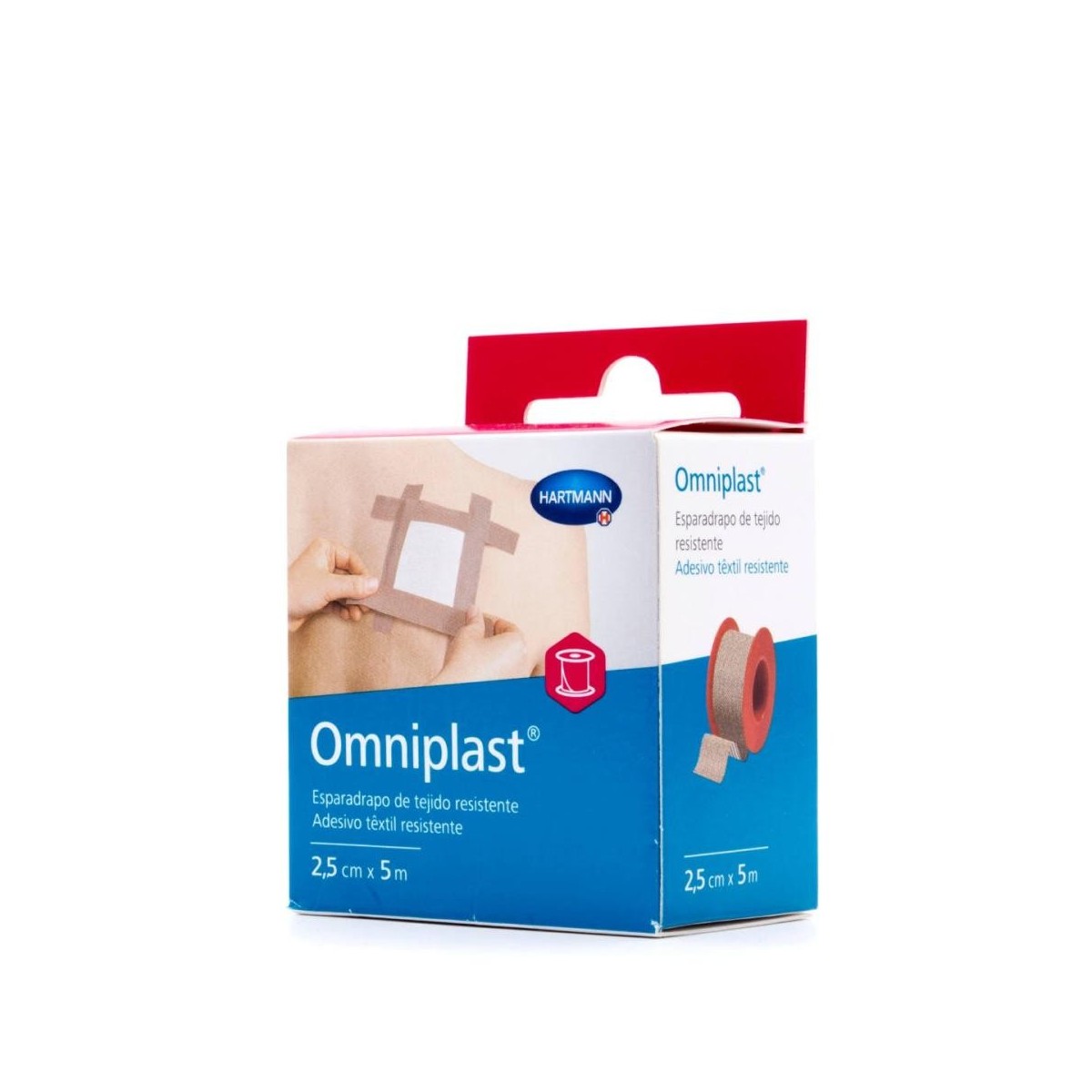 ESPARADRAPO HIPOALERGICO OMNIPLAST TEJIDO RESIST