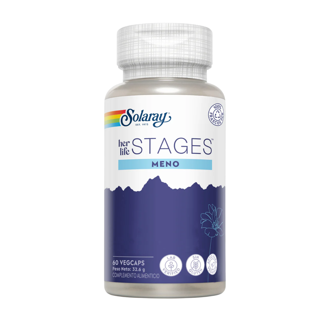 Solaray Stages Meno 60 Cápsulas