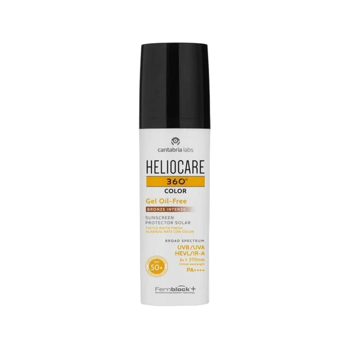 HELIOCARE 360º SPF 50+ COLOR GEL OIL-FREE PROTECTOR SOLAR 1 ENVASE 50 ML COLOR BRONZE INTENSE