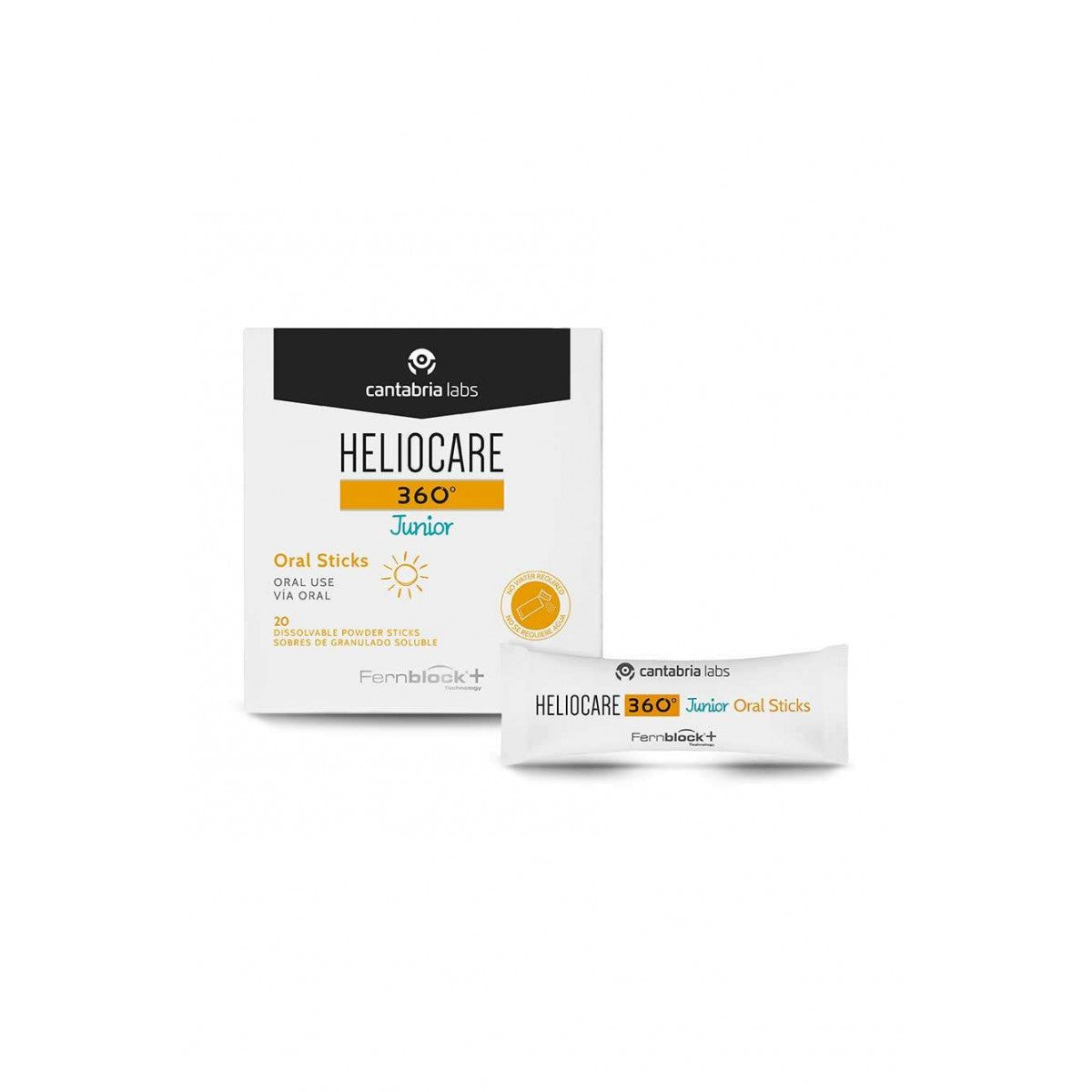 HELIOCARE 360º JUNIOR ORAL 20 STICKS 1 G