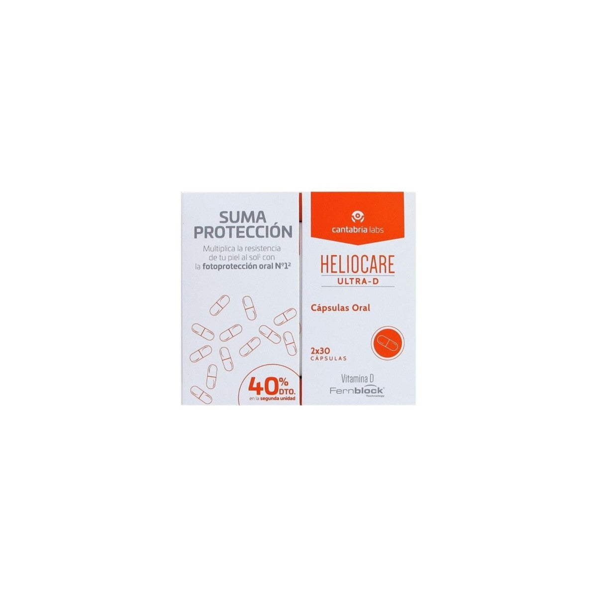 HELIOCARE PACK DUPLO ORAL ULTRA D