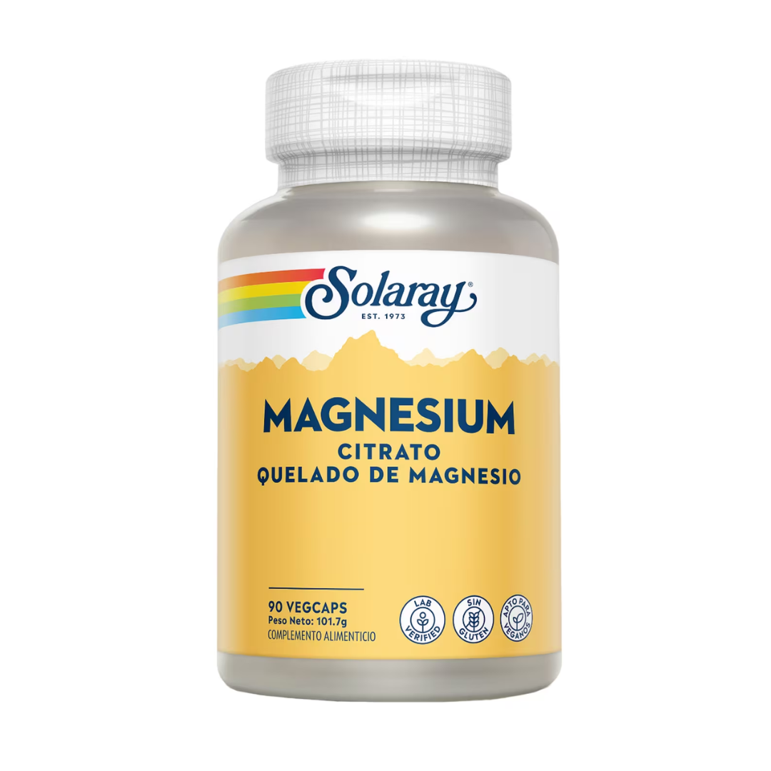 SOLARAY BISGLYCINATO DE MAGNESIO 120 CAPS