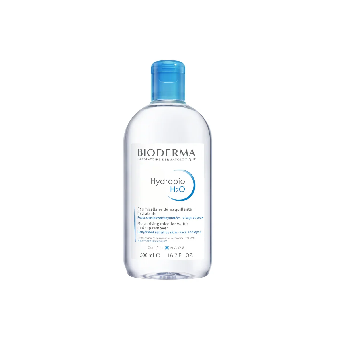 Bioderma Hydrabio H2O 500ml Agua Micelar Piel Deshidratada