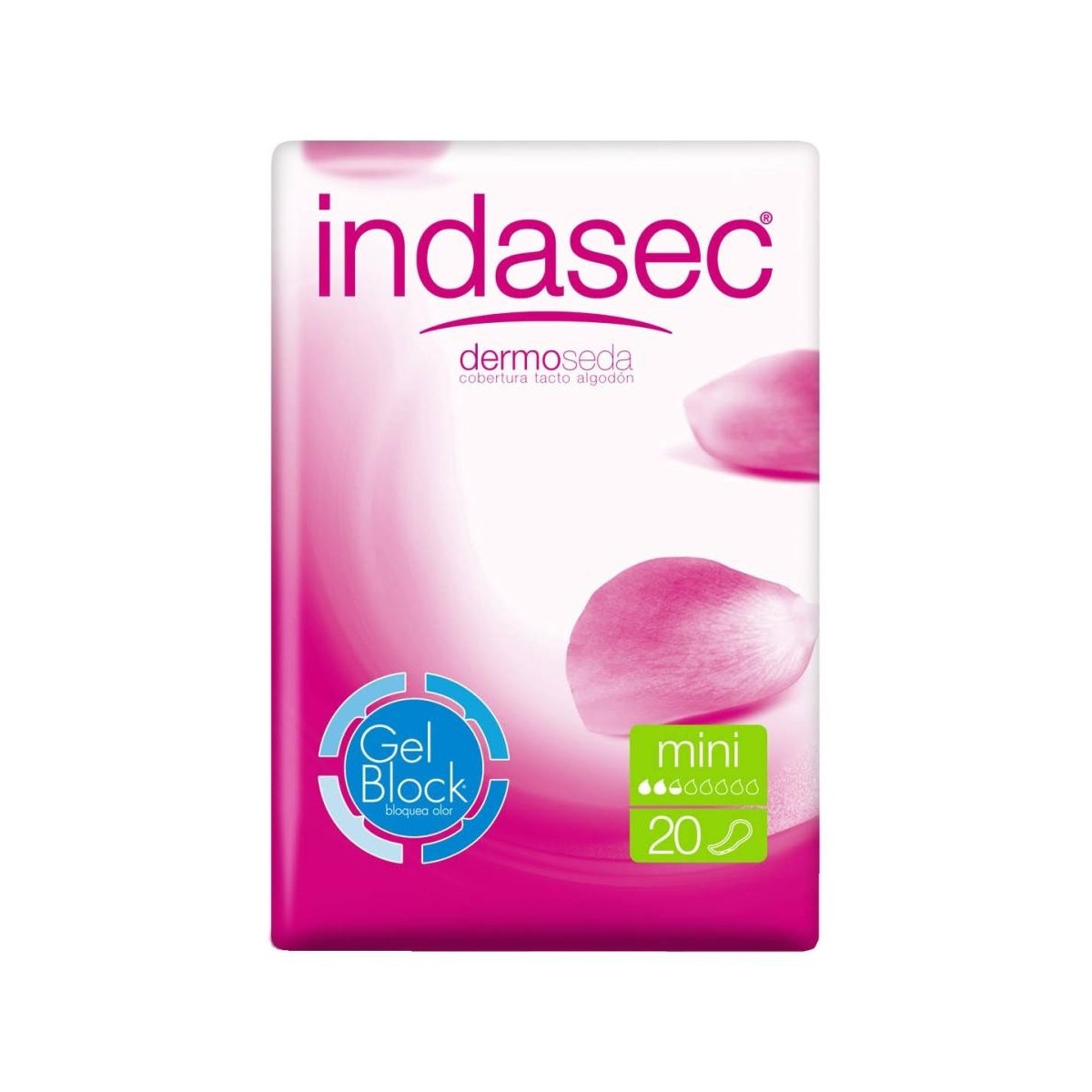 COMPRESA PERDIDAS LEVES INDASEC DISCREET MINI 22