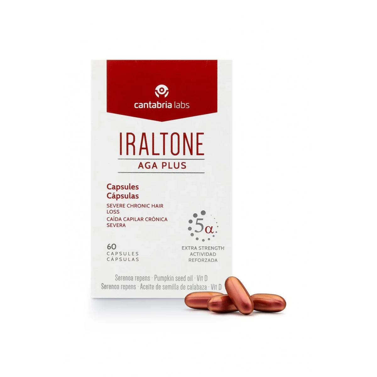 Iraltone AGA Plus 60 Capsulas