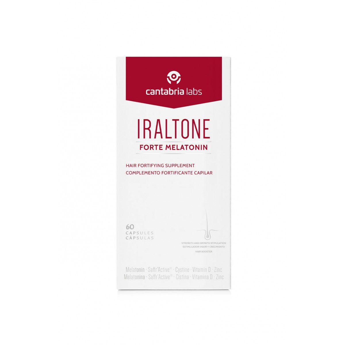 IRALTONE FORTE MELATONIN 60 CAPSULAS