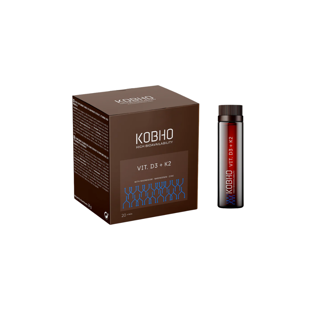 Kobho Vit.D3 + K2 20 Viales.