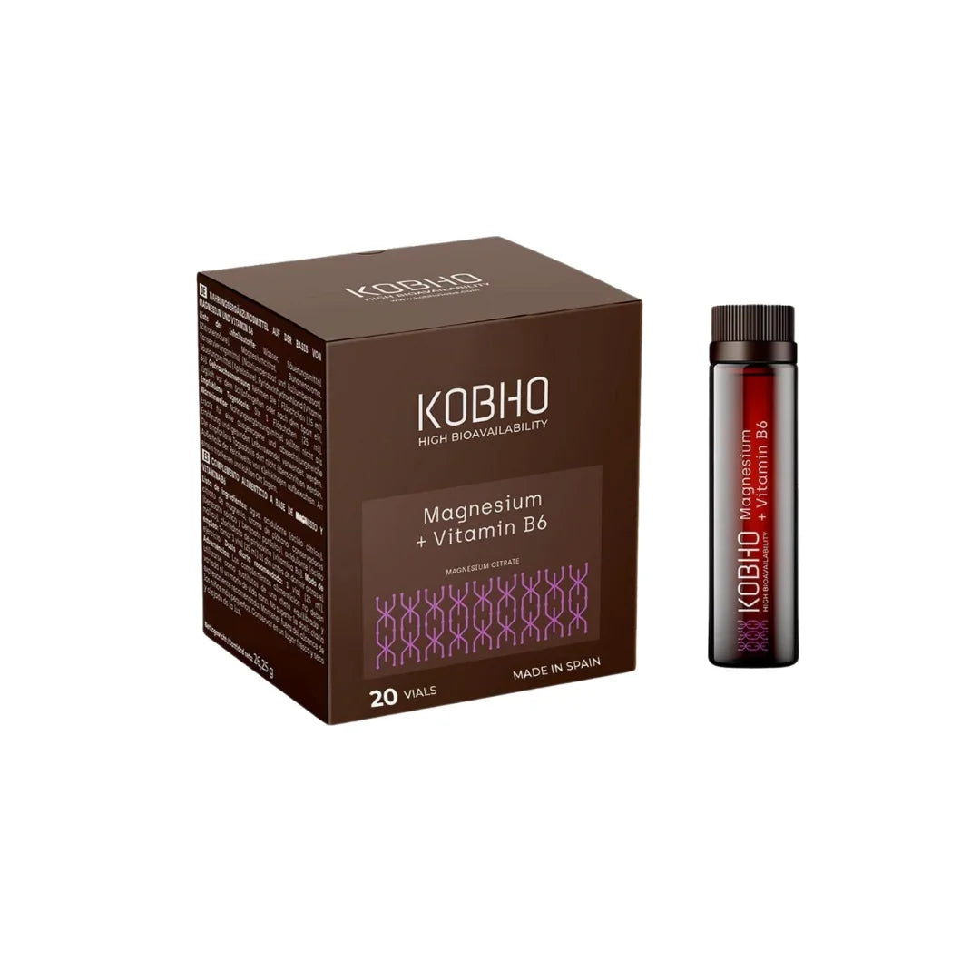 Kobho Magnesio + Vitamina B6 20 Viales.