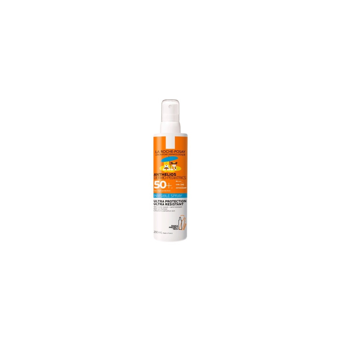 LA ROCHE-POSAY ANTHELIOS UVMUNE400 DERMO-PEDIAT SPRAY INVISIBLE SPF 50+ 1 ENVASE 200 ML