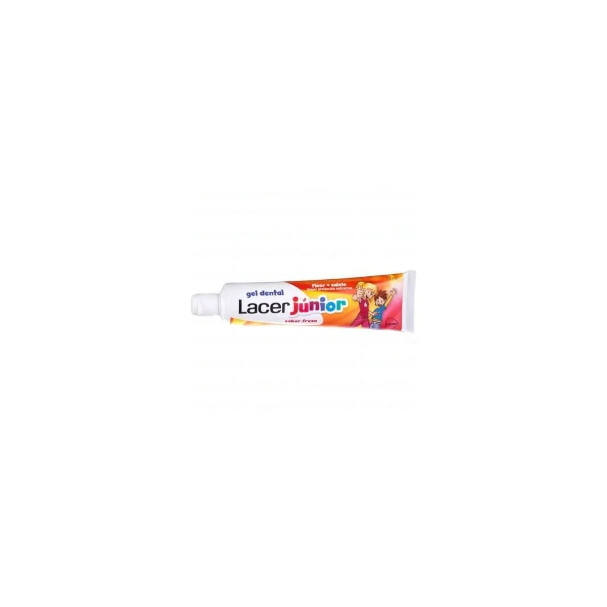 LACER JUNIOR GEL DENTAL 1 TUBO 75 ML SABOR FRESA