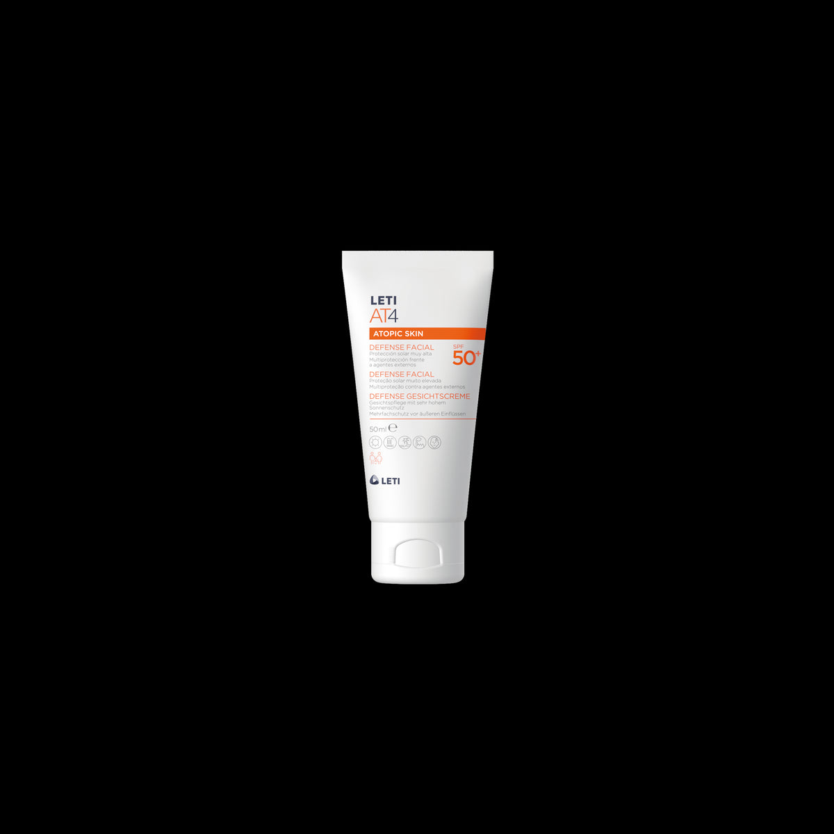 LETIAT4 DEFENSE FACIAL SPF50+ 1 TUBO 50 ML
