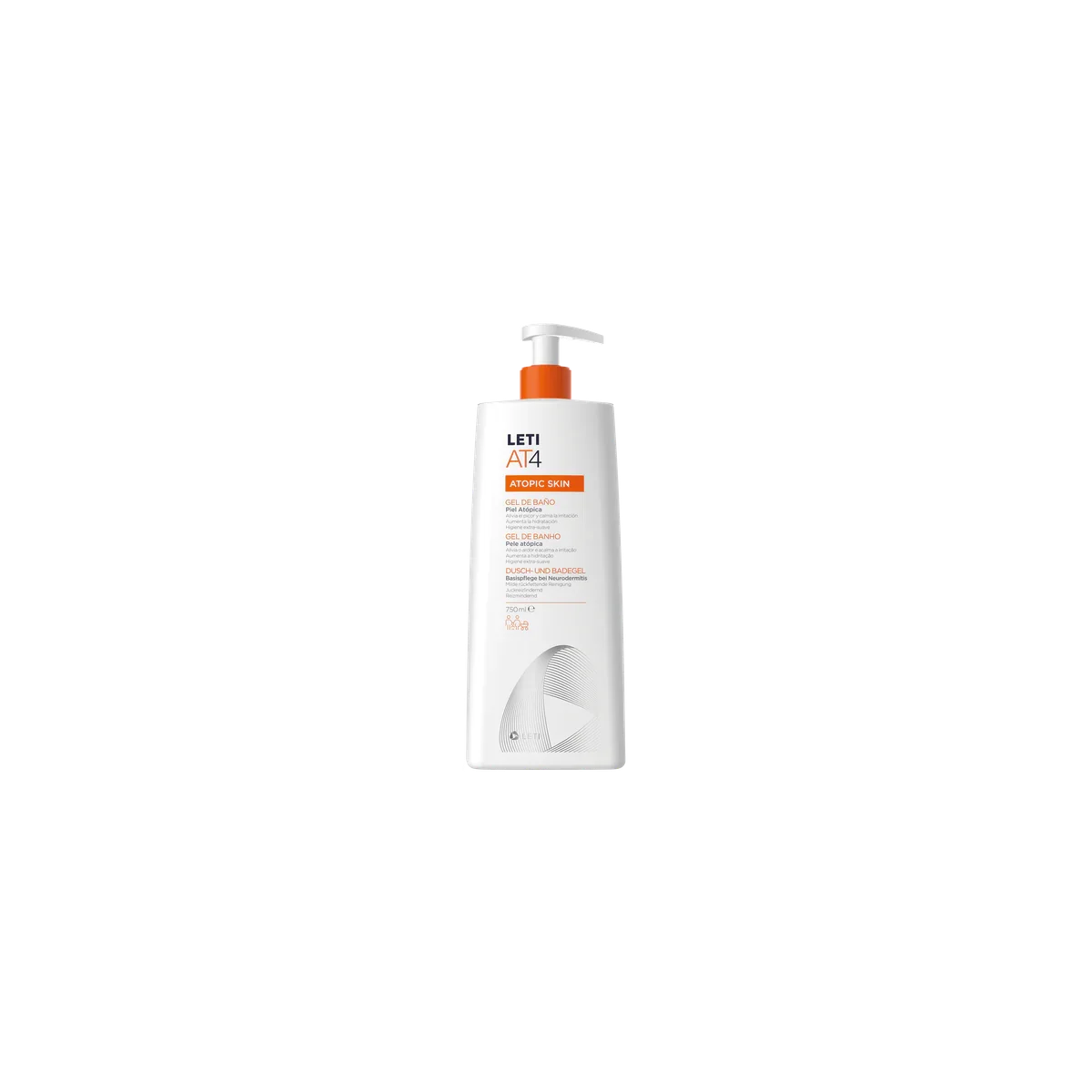 LETI AT4 GEL DE BAÑO 750ML
