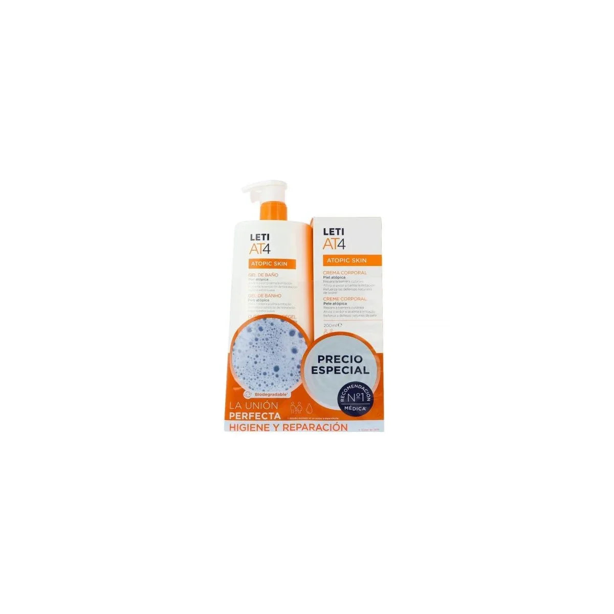LETI AT4 GEL DE BAÑO 1 BOTELLA 750 ML